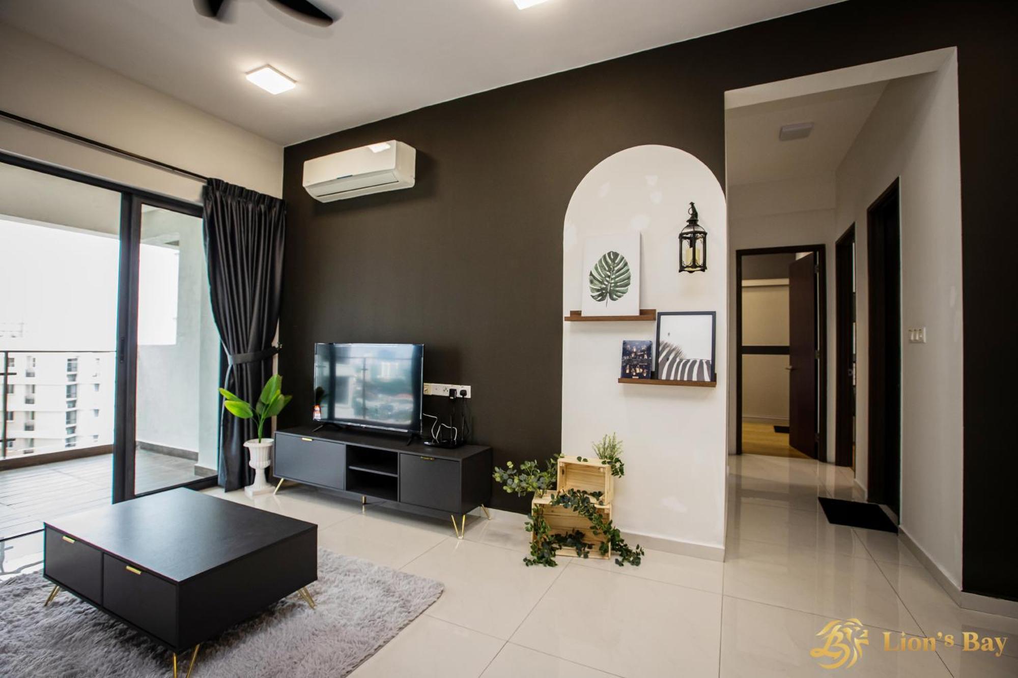 Ferienwohnung Sea View Country Garden Danga Bay By Lionsbay Johor Bahru Zimmer foto